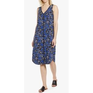 NWT Tommy Bahama Forte Floral Shift Dress Small Vacation Beach Lightweight Luau
